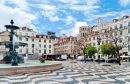 Rossio Square, Lisbon, Portugal