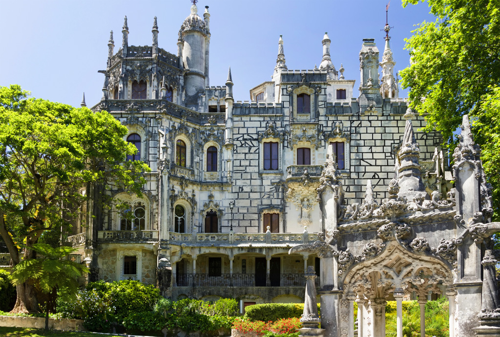 Regaleira Palace, Sintra, Portugal jigsaw puzzle in Castles puzzles on TheJigsawPuzzles.com