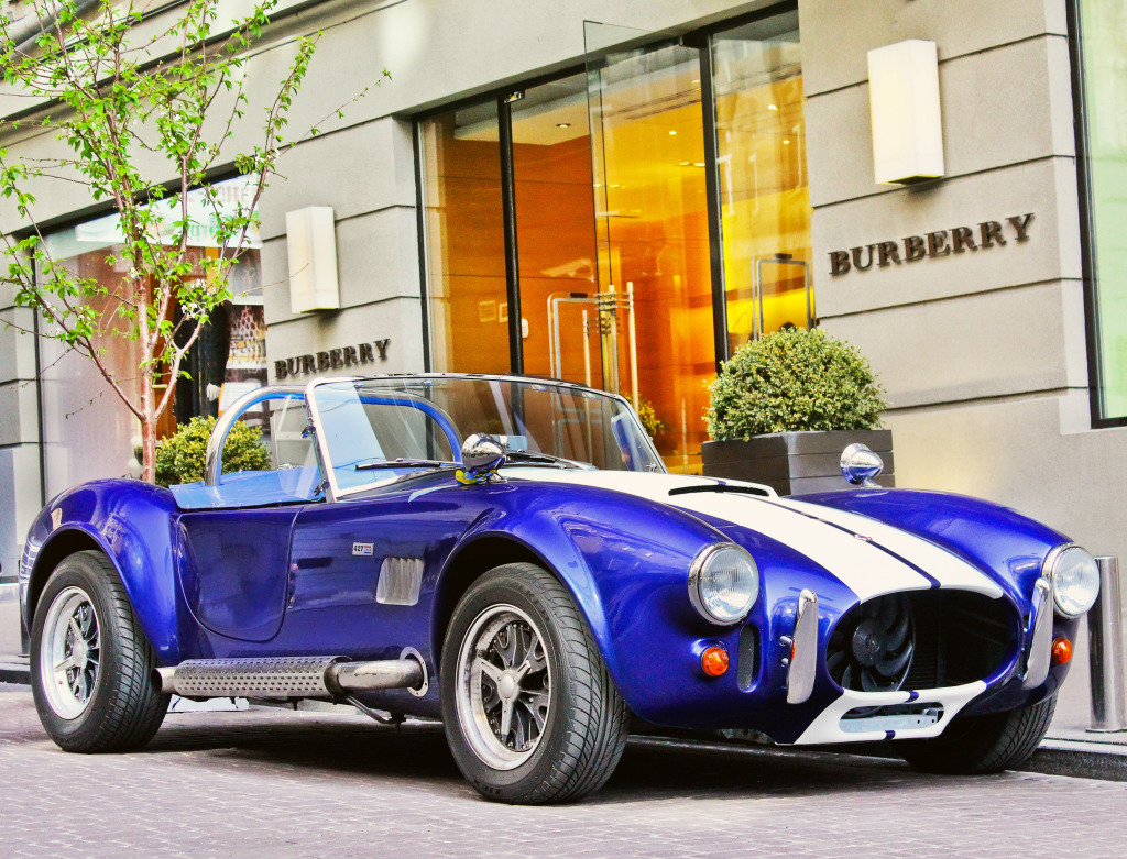 AC Cobra jigsaw puzzle in Cars & Bikes puzzles on TheJigsawPuzzles.com