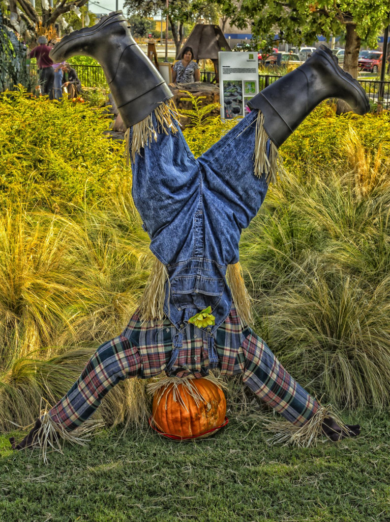 Upside Down Scarecrow jigsaw puzzle in Halloween puzzles on TheJigsawPuzzles.com