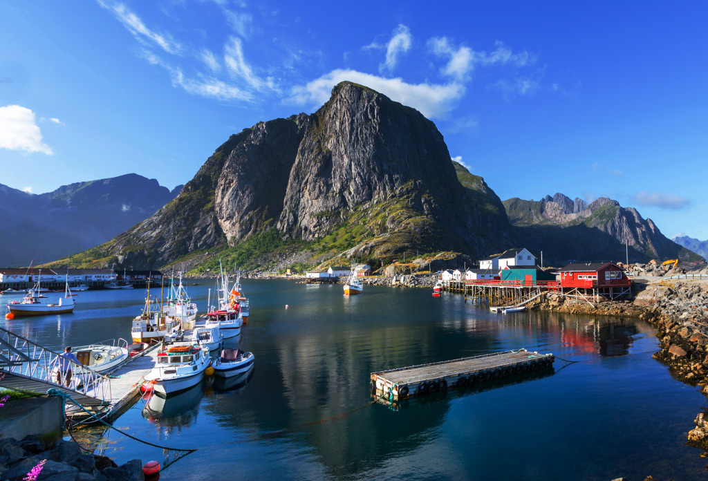 Lofoten Islands, Norway jigsaw puzzle in Great Sightings puzzles on TheJigsawPuzzles.com