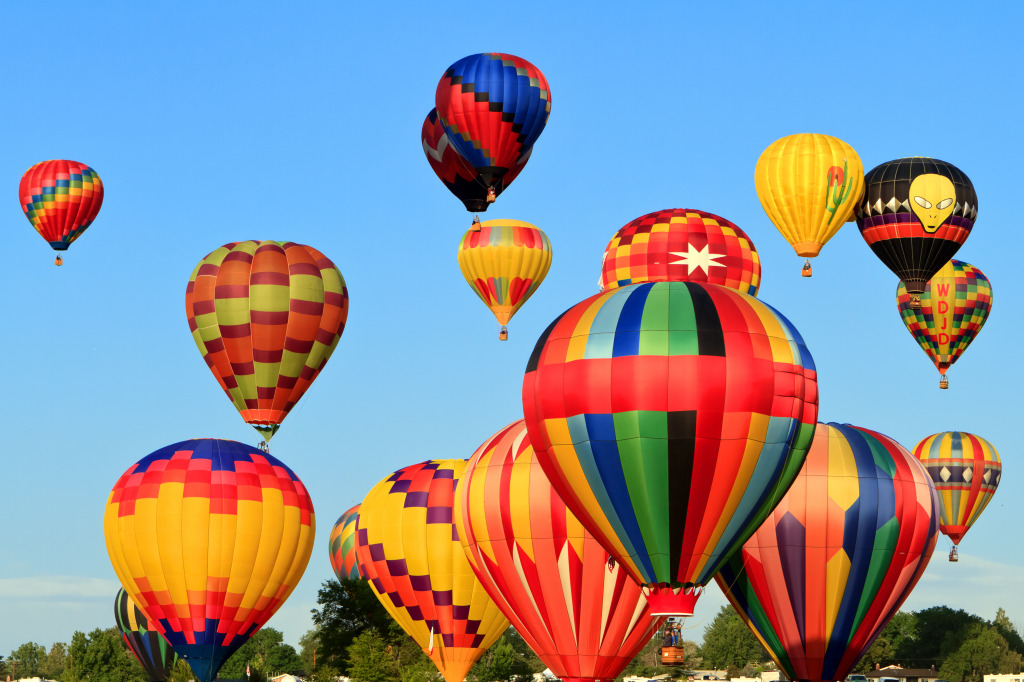 Hot Air Balloons jigsaw puzzle in Aviation puzzles on TheJigsawPuzzles.com