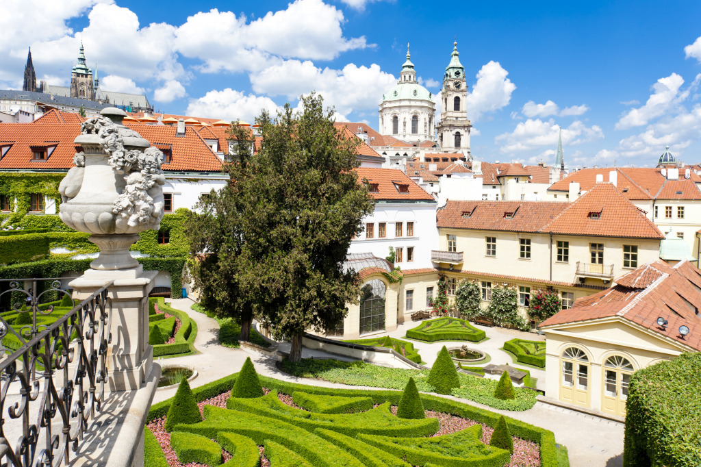 Vrtbovska Garden, Prague, Czech Republic jigsaw puzzle in Castles puzzles on TheJigsawPuzzles.com