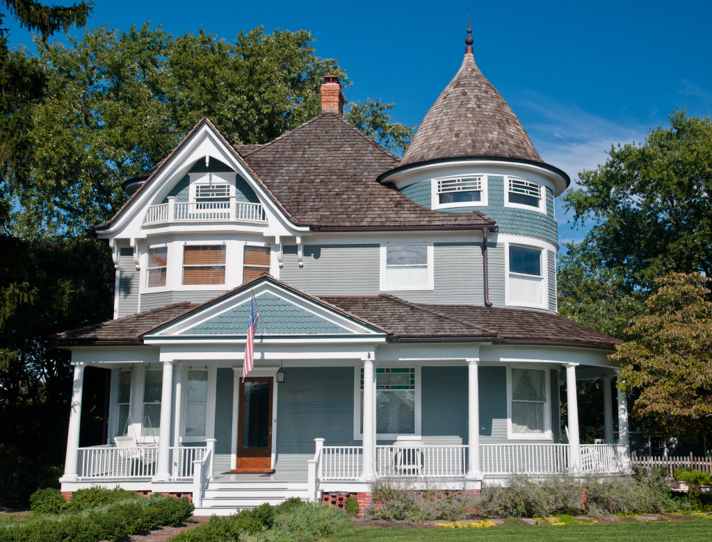 Traditional Victorian House jigsaw puzzle in Street View puzzles on TheJigsawPuzzles.com