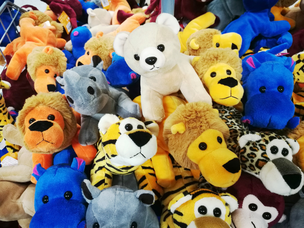 Stuffed Animals jigsaw puzzle in Animals puzzles on TheJigsawPuzzles.com