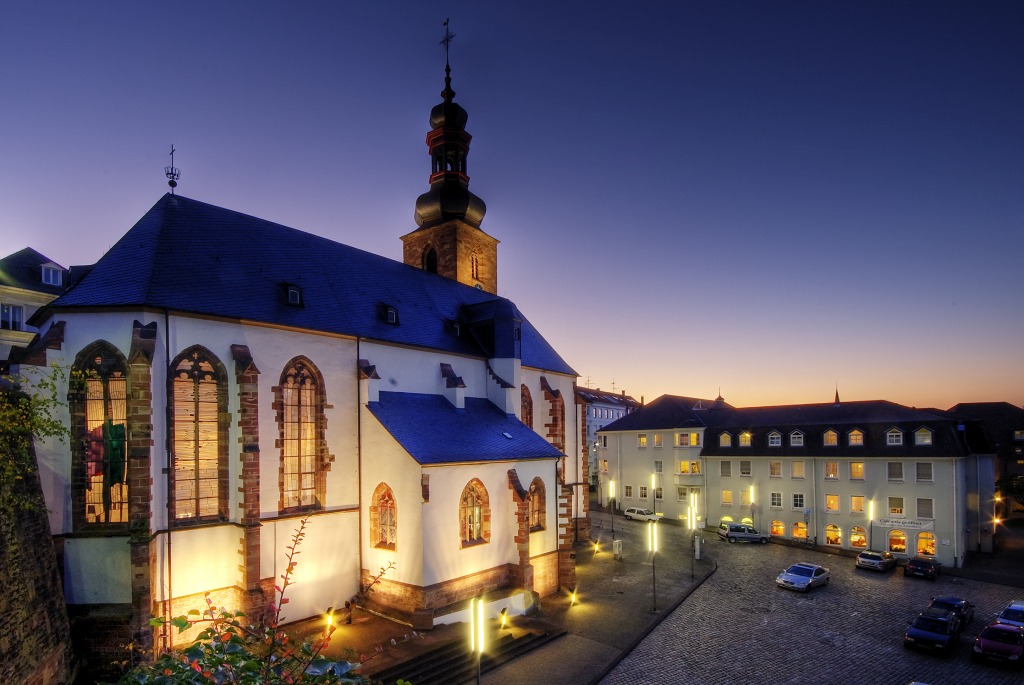 Schlosskirche jigsaw puzzle in Castles puzzles on TheJigsawPuzzles.com