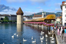 Chapel Bridge, Lucerne, Switzerland