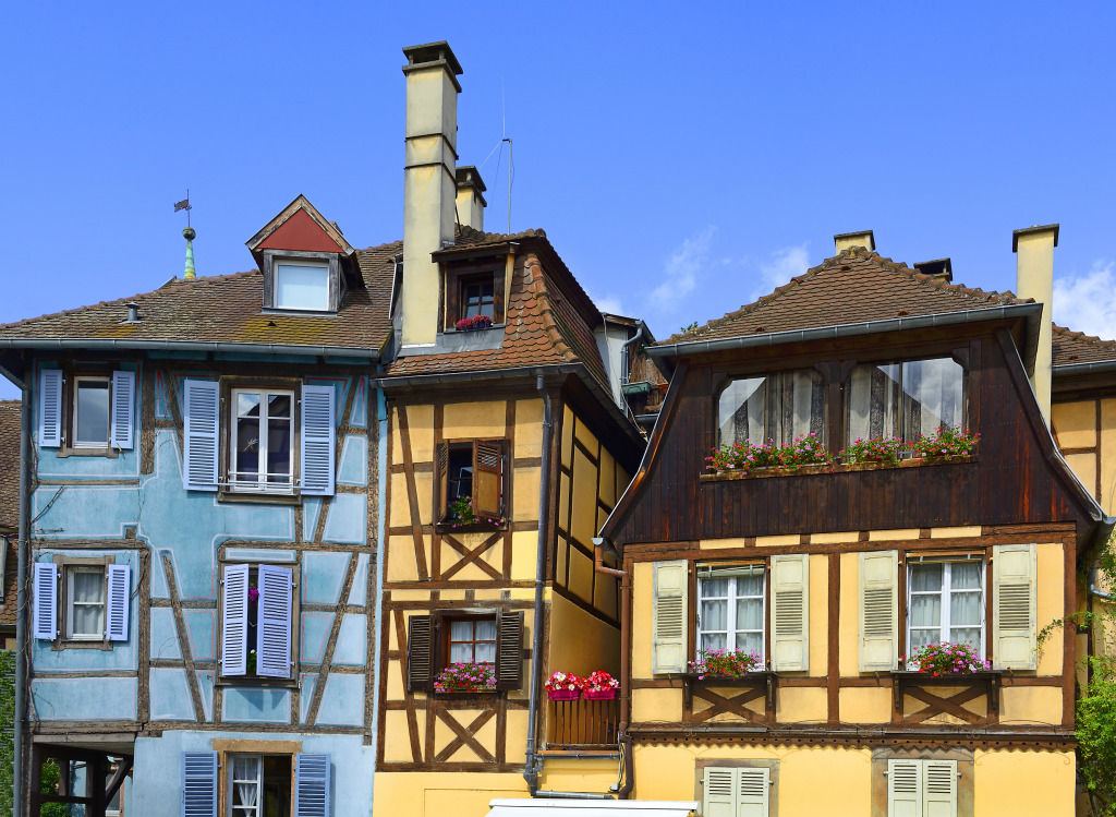 Old Town of Colmar, France jigsaw puzzle in Street View puzzles on TheJigsawPuzzles.com