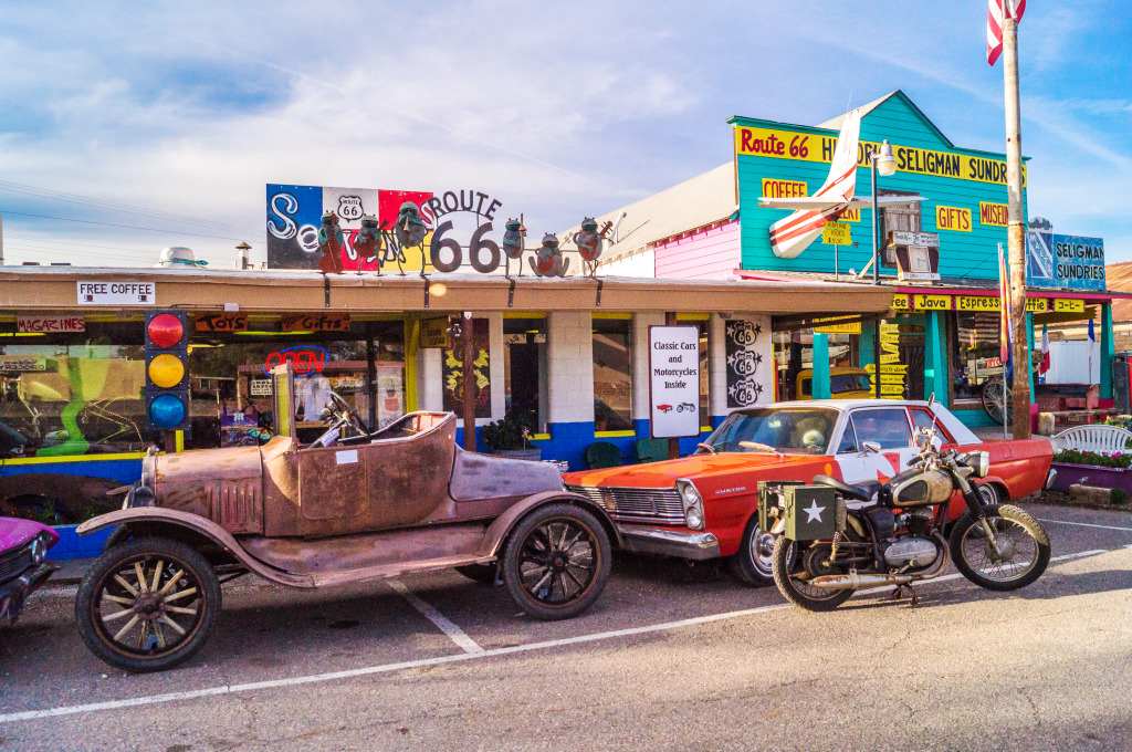 Route 66, Arizona jigsaw puzzle in Puzzle of the Day puzzles on TheJigsawPuzzles.com