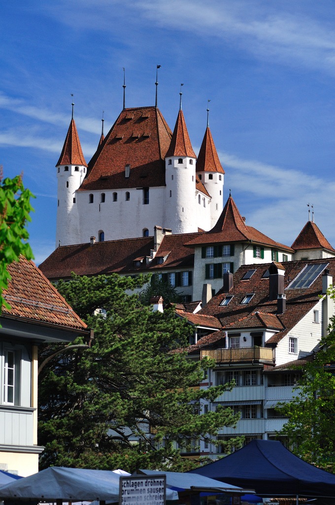 Schloss Thun, Switzerland jigsaw puzzle in Castles puzzles on TheJigsawPuzzles.com