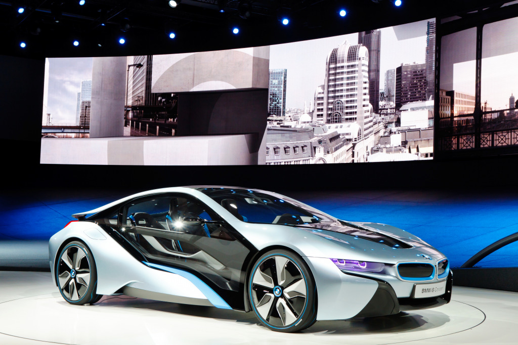 Bmw i8 Concept Car jigsaw puzzle in Cars & Bikes puzzles on TheJigsawPuzzles.com