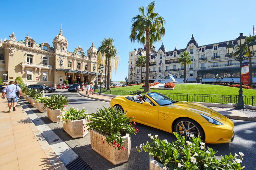 Monaco, Monte-Carlo jigsaw puzzle in Cars & Bikes puzzles on TheJigsawPuzzles.com
