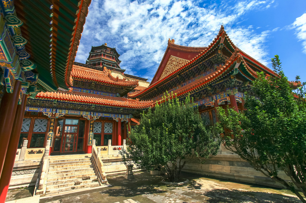 Summer Palace, Beijing, China jigsaw puzzle in Castles puzzles on TheJigsawPuzzles.com