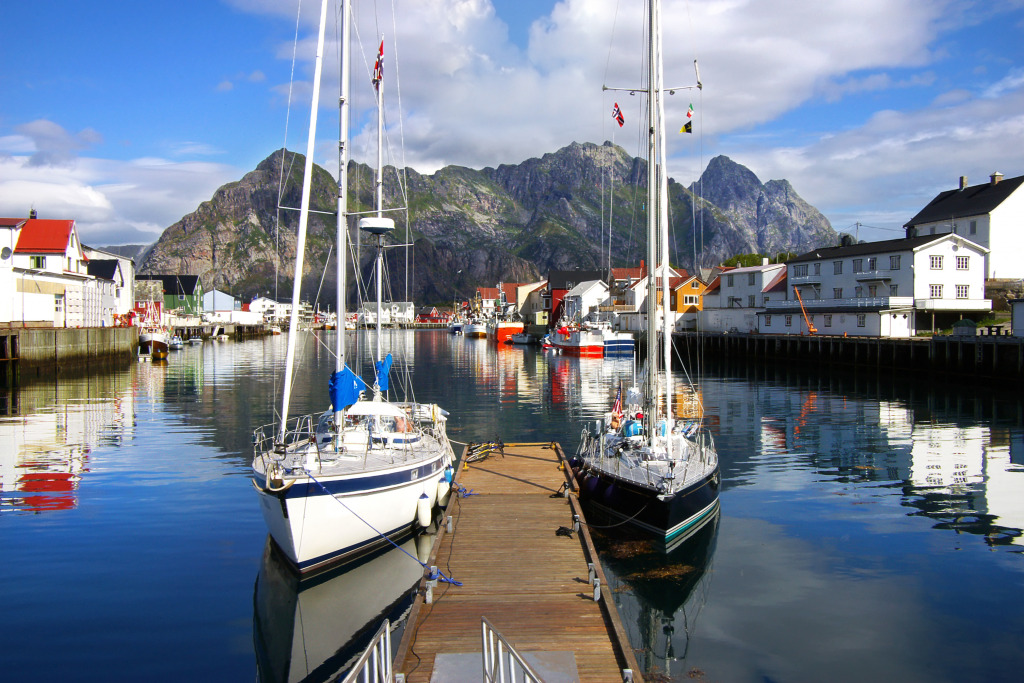 Lofoten Islands, Norway jigsaw puzzle in Great Sightings puzzles on TheJigsawPuzzles.com