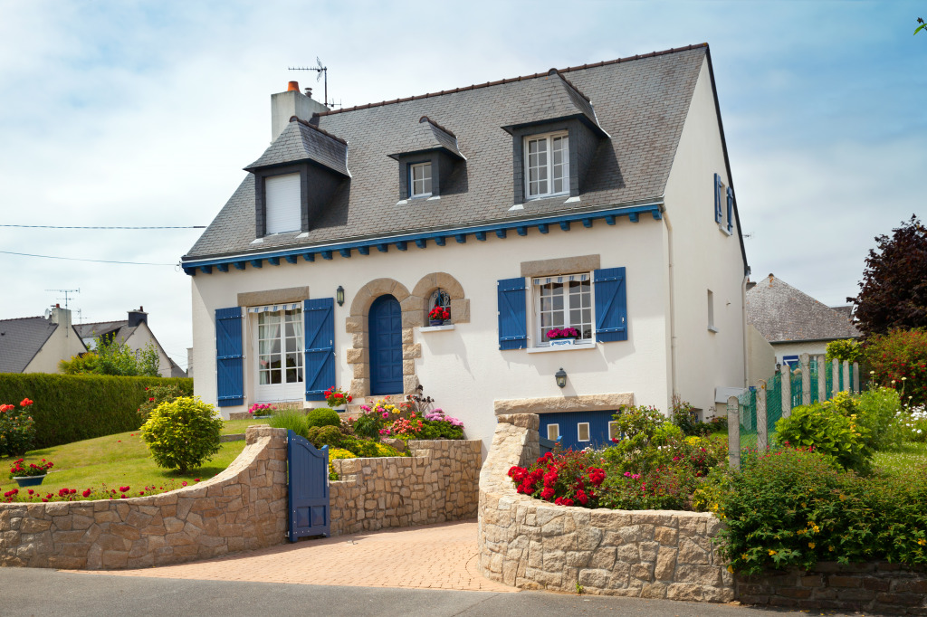 Small House in the Northern France jigsaw puzzle in Puzzle of the Day puzzles on TheJigsawPuzzles.com