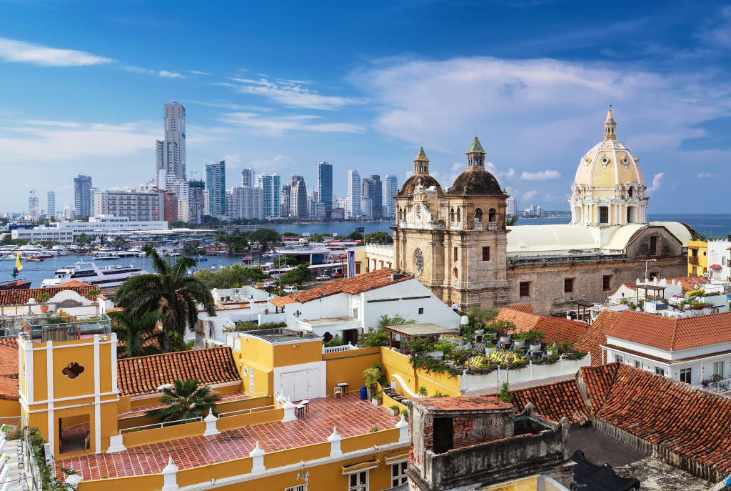 Cartagena de Indias, Colombia jigsaw puzzle in Puzzle of the Day puzzles on TheJigsawPuzzles.com