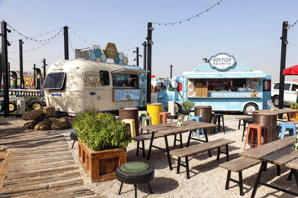 Food Trucks jigsaw puzzle in Food & Bakery puzzles on TheJigsawPuzzles.com