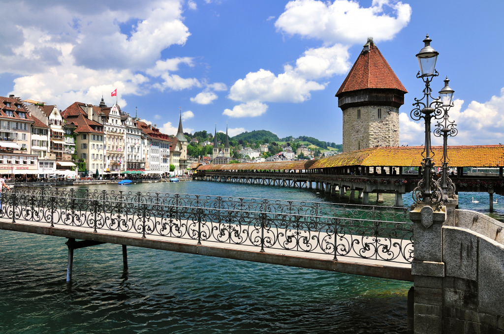 Lucerne, Switzerland jigsaw puzzle in Great Sightings puzzles on TheJigsawPuzzles.com