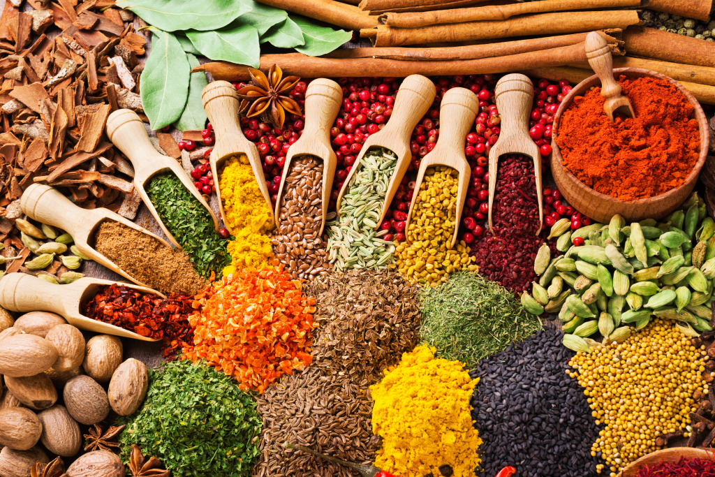 Spices and Herbs jigsaw puzzle in Food & Bakery puzzles on TheJigsawPuzzles.com