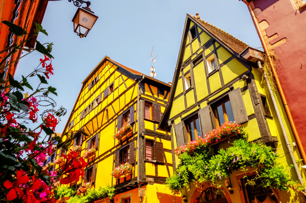 Riquewihr, Alsace, France jigsaw puzzle in Street View puzzles on TheJigsawPuzzles.com