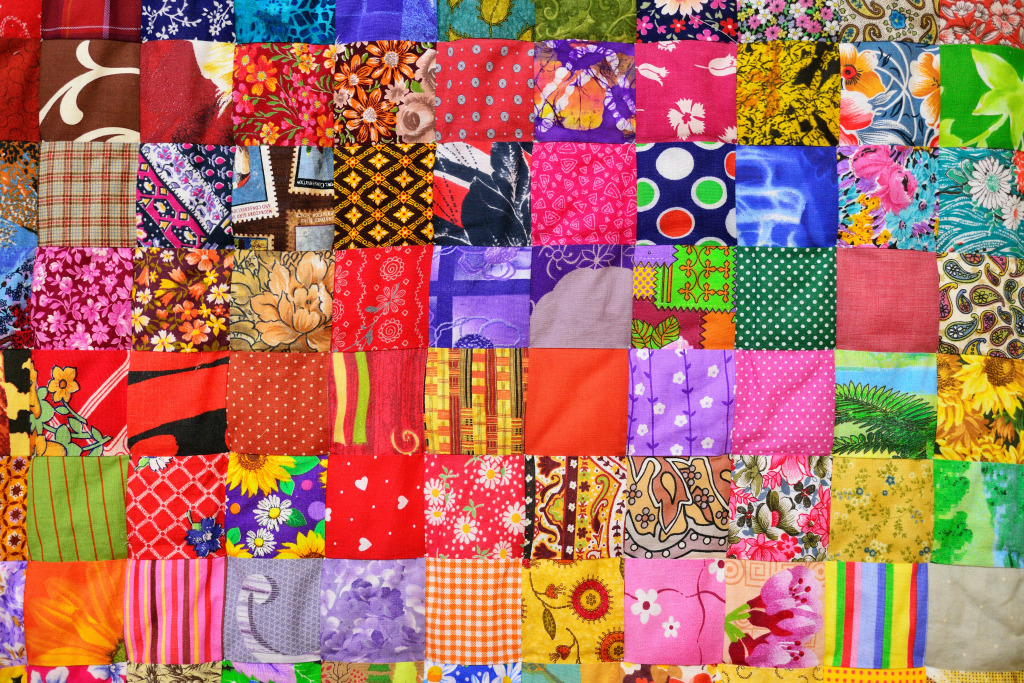 Patchwork Quilt jigsaw puzzle in Puzzle of the Day puzzles on TheJigsawPuzzles.com