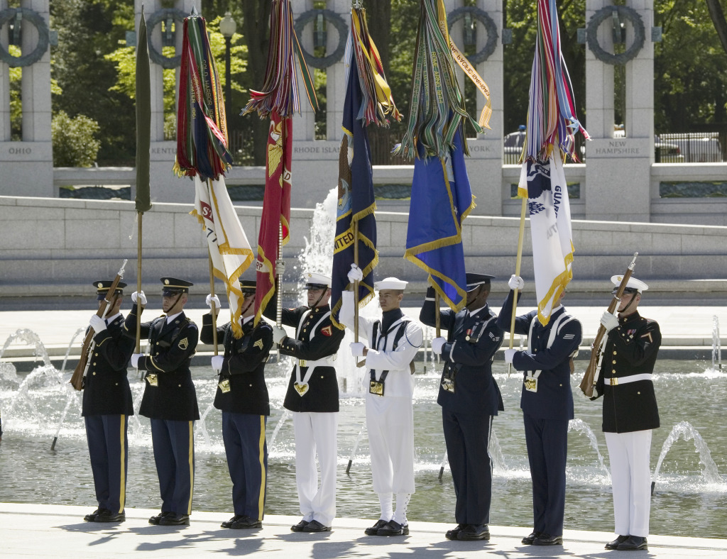 National World War II Memorial, Washington DC jigsaw puzzle in People puzzles on TheJigsawPuzzles.com