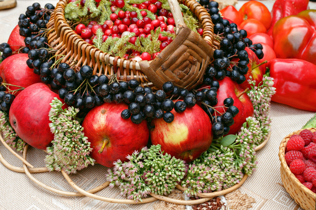 Berry Basket jigsaw puzzle in Fruits & Veggies puzzles on TheJigsawPuzzles.com