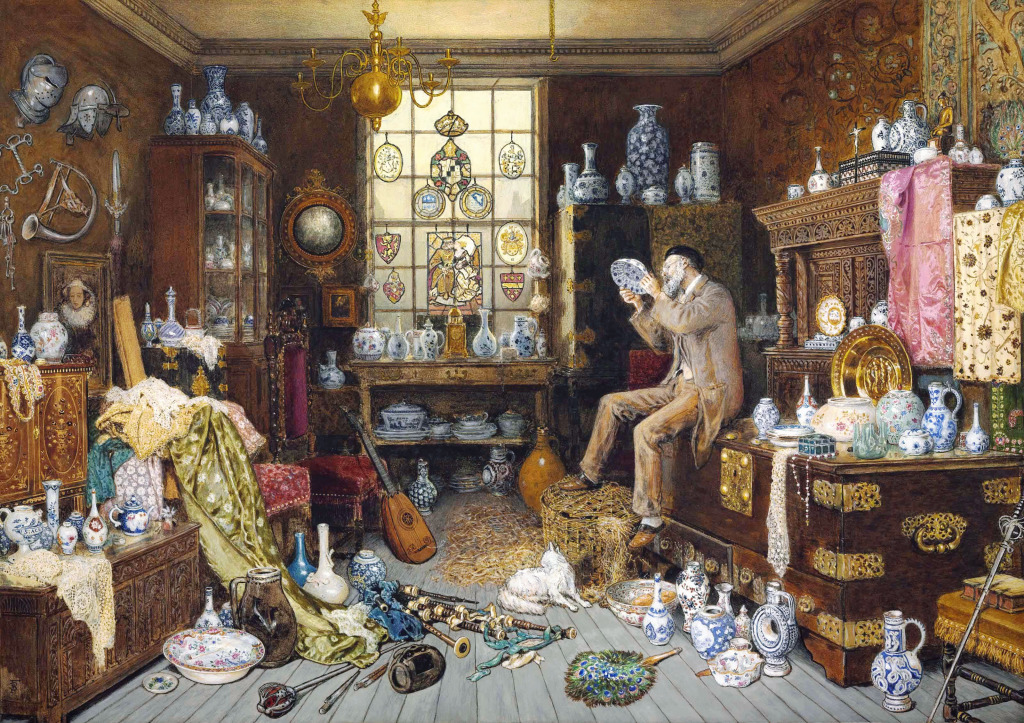 The Old Curiosity Shop jigsaw puzzle in Piece of Art puzzles on TheJigsawPuzzles.com