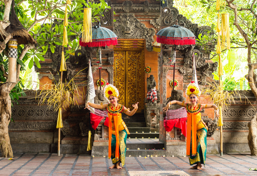 Barong Dance, Bali, Indonesia jigsaw puzzle in People puzzles on TheJigsawPuzzles.com