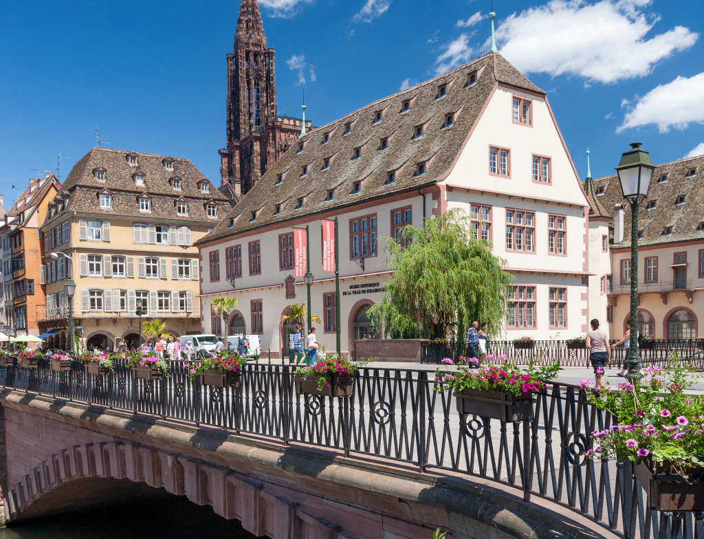Strasbourg, Alsace, France jigsaw puzzle in Bridges puzzles on TheJigsawPuzzles.com