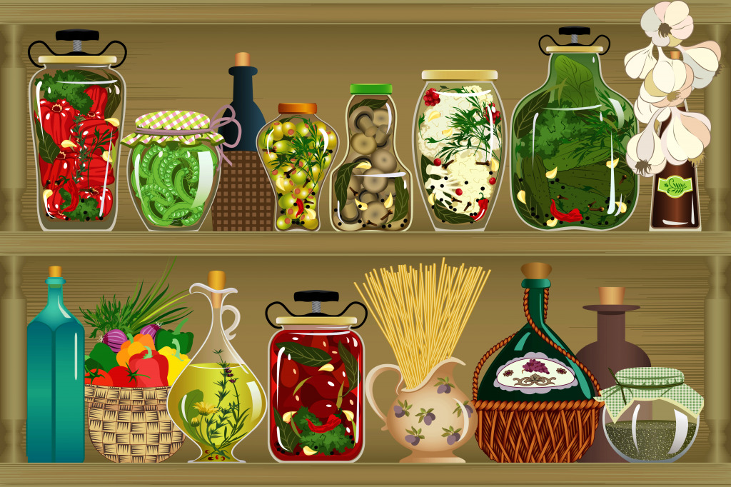 Canned Vegetables jigsaw puzzle in Food & Bakery puzzles on TheJigsawPuzzles.com