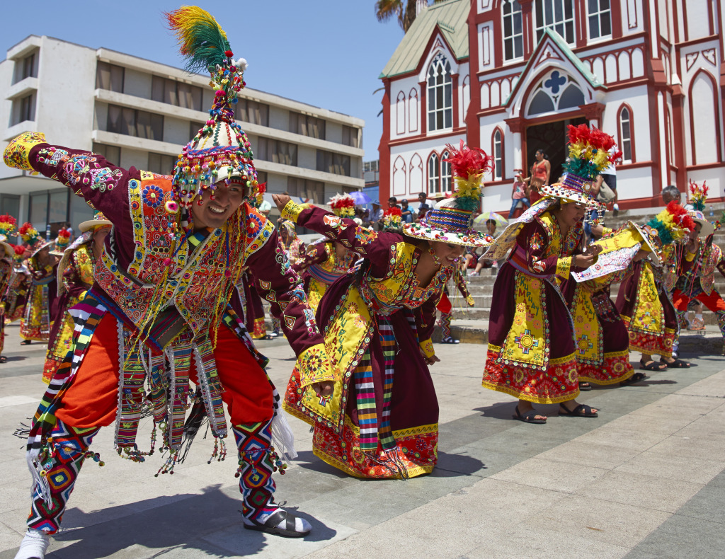 Street Parade in Arica, Chile jigsaw puzzle in People puzzles on TheJigsawPuzzles.com