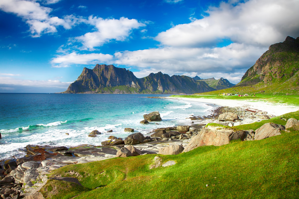 Eggum Beach in Norway jigsaw puzzle in Great Sightings puzzles on TheJigsawPuzzles.com