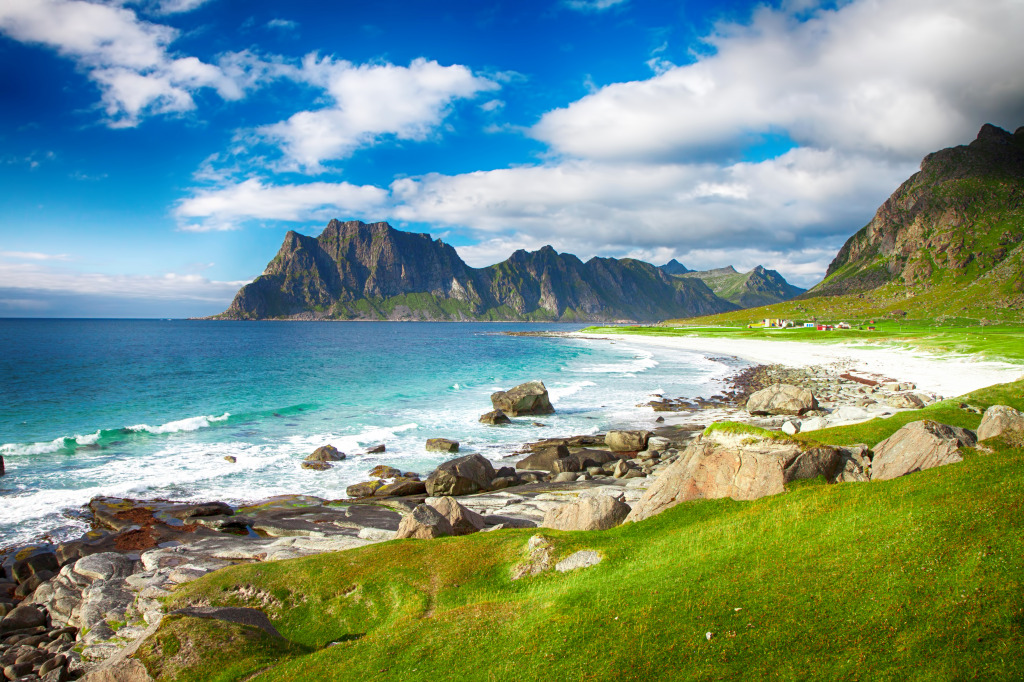 Eggum Beach in Norway jigsaw puzzle in Great Sightings puzzles on TheJigsawPuzzles.com