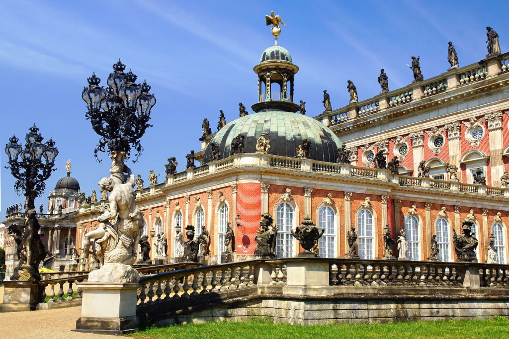 Sanssouci Palace, Potsdam, Germany jigsaw puzzle in Castles puzzles on TheJigsawPuzzles.com