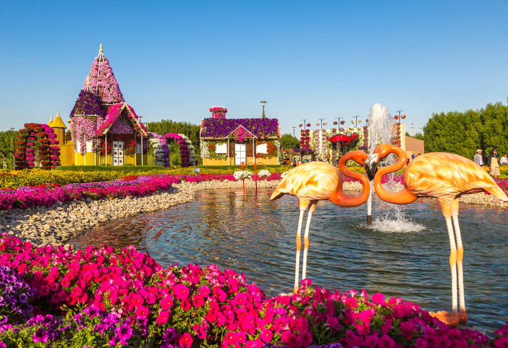 Dubai Miracle Garden jigsaw puzzle in Flowers puzzles on TheJigsawPuzzles.com