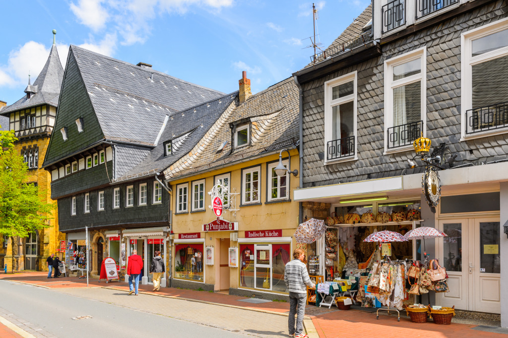 Goslar, Germany jigsaw puzzle in Street View puzzles on TheJigsawPuzzles.com