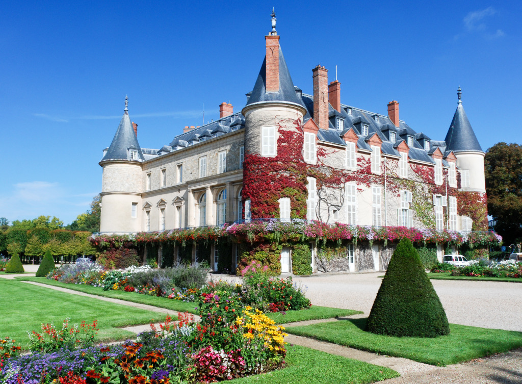 Rambouillet Castle, France jigsaw puzzle in Castles puzzles on TheJigsawPuzzles.com
