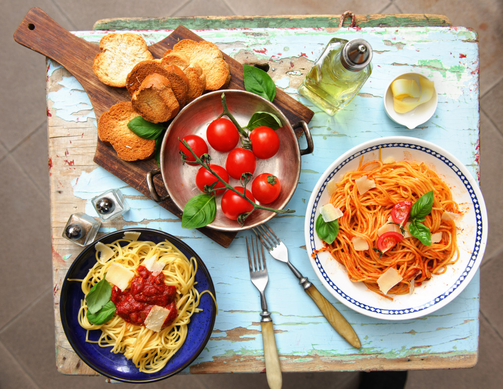 Italian Cuisine jigsaw puzzle in Food & Bakery puzzles on TheJigsawPuzzles.com