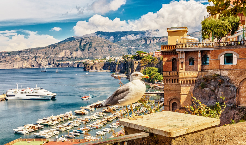 Coast of Sorrento, Italy jigsaw puzzle in Great Sightings puzzles on TheJigsawPuzzles.com