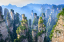 Landscape of Zhangjiajie, China