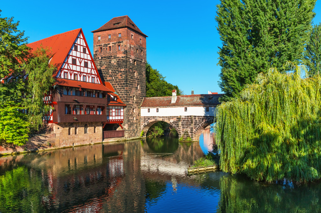 Nuremberg, Germany jigsaw puzzle in Bridges puzzles on TheJigsawPuzzles.com