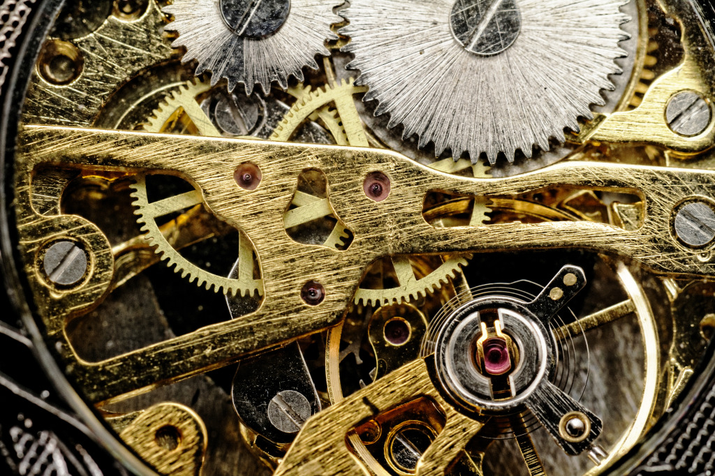 Mechanical Watch jigsaw puzzle in Macro puzzles on TheJigsawPuzzles.com