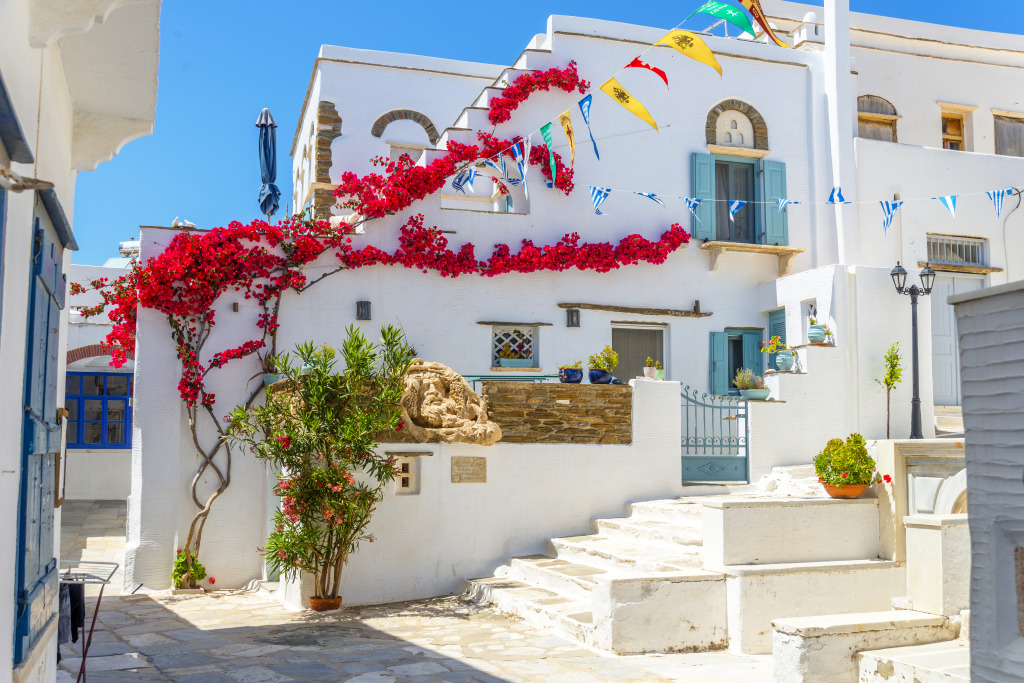 Traditional Houses In Mykonos, Greece jigsaw puzzle in Puzzle of the Day puzzles on TheJigsawPuzzles.com