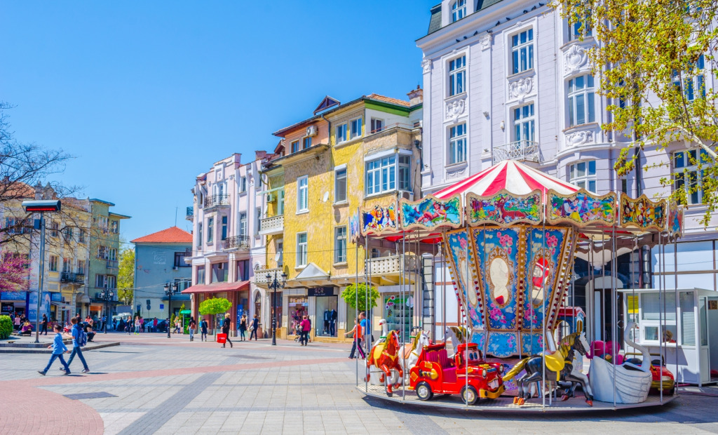 Plovdiv, Bulgaria jigsaw puzzle in Street View puzzles on TheJigsawPuzzles.com