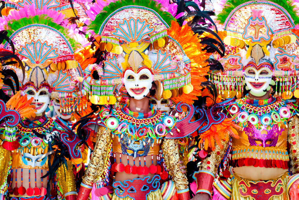 Masskara Festival, Bacolod City, Philippines jigsaw puzzle in People puzzles on TheJigsawPuzzles.com