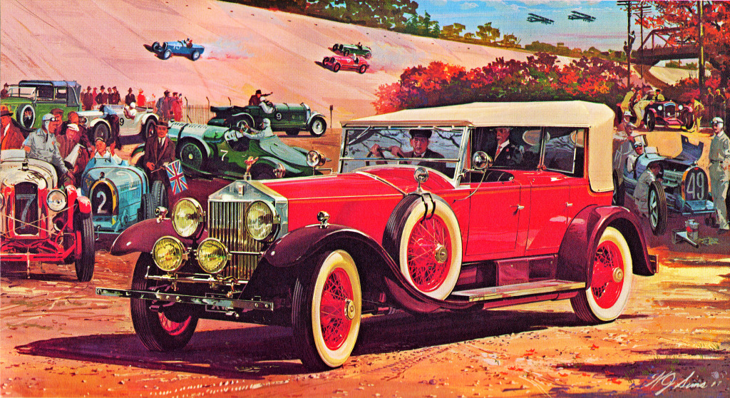 1928 Rolls-Royce Phantom jigsaw puzzle in Cars & Bikes puzzles on TheJigsawPuzzles.com