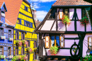 Medieval City of Riquewihr, France