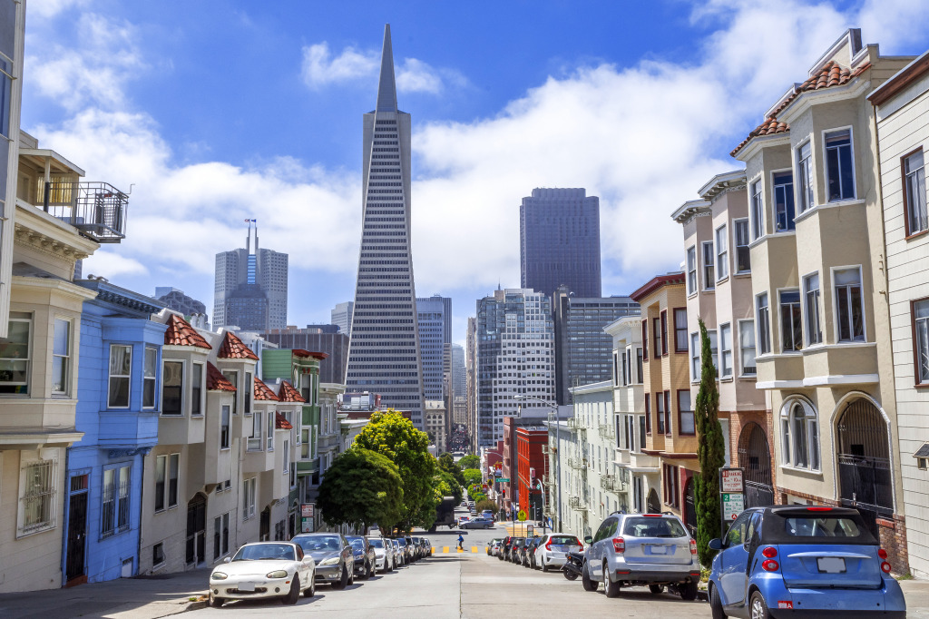 San Francisco Skyline jigsaw puzzle in Street View puzzles on TheJigsawPuzzles.com