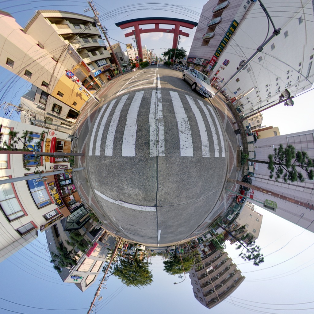 The Gate of Toyokuni Shrine, Nagoya jigsaw puzzle in Street View puzzles on TheJigsawPuzzles.com